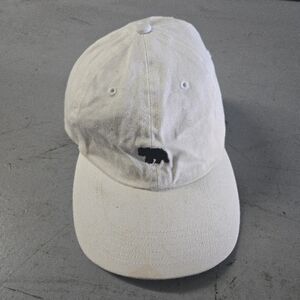 Vintage Baylor Bears Richardson R55 Dad Hat White Embroidered Bear Logo Adjustab